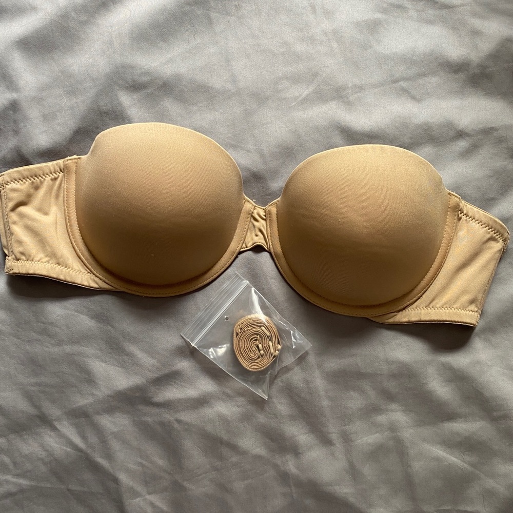 new nude strapless bra